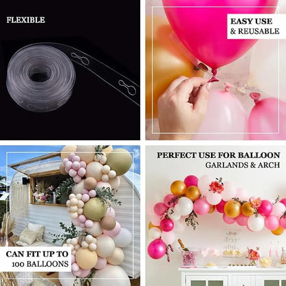 Balloon Garland Strip with Two Hole Design - Image 4
