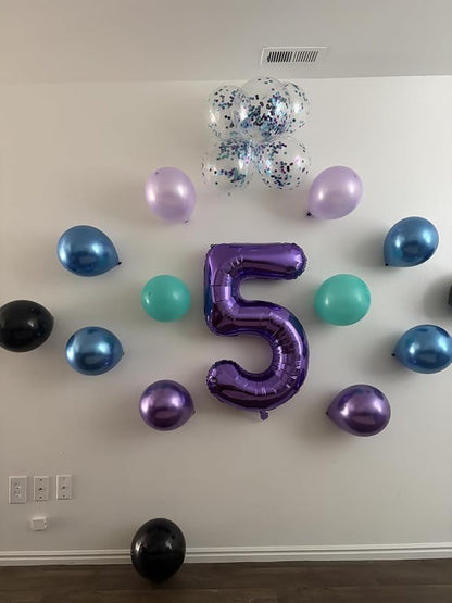 29 Balloon 40 inch Purple Number Balloons - Image 5