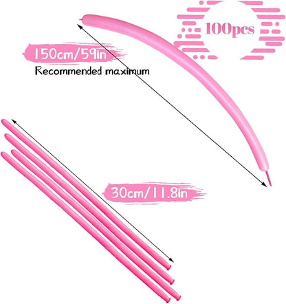 LXZFCRG 260 Long Balloons for Animals, Latex Twisting Balloons for Garland - Image 2