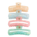 Jayongnee Nonslip French Large Hair Clips for Women Girls, Strong Hold Hair Jaw Clamps for Thin/Medium Thick Hair