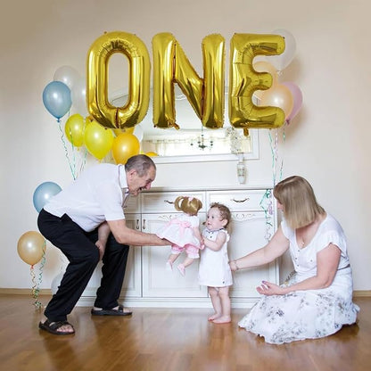 40 Inch Letter Foil Balloons Gold - Image 5