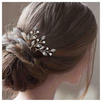 3 Pieces Pearl Crystal Bridal Hairpins Gold rhinestone wedding hairpins headpiece Tiny Pearl Hair Pins Decorative Prom Accessory for Women Wedding Hairstyles