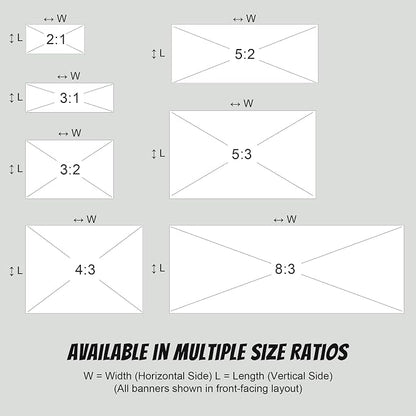 Custom Vinyl Banner with 150+ Sizes – Personalized Outdoor or Indoor Sign – Any - Image 2