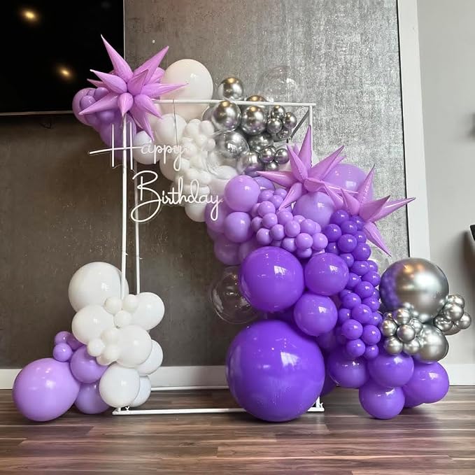 Lukiituke Purple Balloons, Bridal Showerl Decorations - Image 5