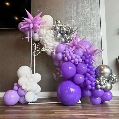 Lukiituke Purple Balloons, Bridal Showerl Decorations - Image 5