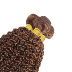 Light Brown Bundles Human Hair Color 30 Water Wave Bundles 18 20 22 Inch Niegmeag Peruvian Virgin Remy Hair Extensions Double Weft Light Brown Wet and Wavy Bundle Hair Weave 300g