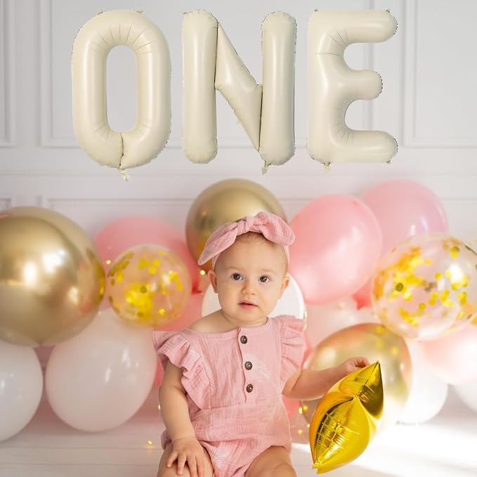 Cream Letter K Balloons, 40 Inch Balloons Letter K Mylar Helium Large K Balloon - Image 7