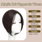 2025 NEW No Clips Hair Toppers for Women with Thinning Hair 360° 3D Macgic Makes Beauty More Convenient 3S Wear and Go Stylish Upgrade
