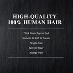 Straight Clip in Hair Extensions Real Human Hair 2 Pack 240g Seamless Clip in Hair Extensions for Women Full Max with 16Pcs PU Skin Weft 24inch Natural Black