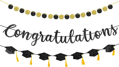 Pre-Strung Congratulations Banner Set, Retirement, Engagement Party, Ready to by Unknown