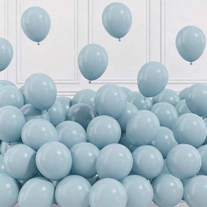 Dusty Blue Balloons by Togvu