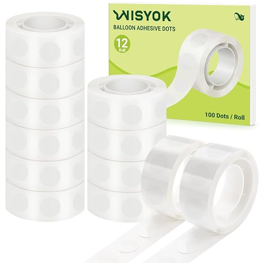 WISYOK Clear Glue Points Dots, Double Sided | Adhesive Dots by WISYOK