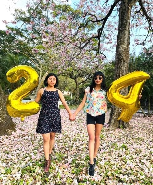 40 Inch Gold Large Number 24 42 Birthday Balloon, Giant Numbers 24 42 Balloons - Image 8