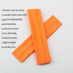Yoga Sports Headbands,Pack of 24,Soft Elastic Stretchy Athletic Headband Workout Gym Sports Fitness Hair bands