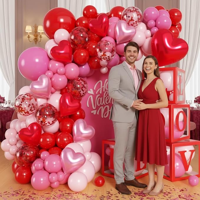 Valentine's Day Balloon Arch Kit - Image 5