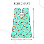 Beard Bib Apron for Men Shaving, Waterproof Non-Stick Hair Catcher with Suction Cups, Grooming Essential for Dad Husband, Cute Guine Pig Shave Bib