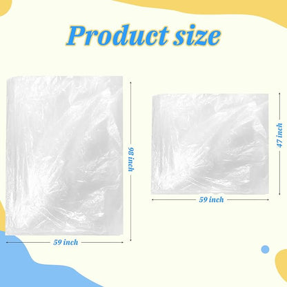 4 Packs Large Balloon Bags for Transport 98 x 59 inch 2 Packs and 59 x 47 inch - Image 3