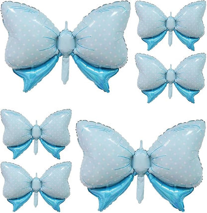 4pcs Jumbo Oversized Ribbon Balloons Coquette Bow Balloons Bow Party Coquette by Unknown