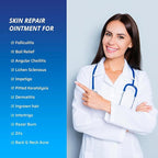 TAGRID Skin Repair Ointment (1 Fl Oz) for Ingrown Hair, Folliculitis, Boils, Angular Cheilitis, Lichen Sclerosis, Impetigo, and Pitted Keratolysis Treatment - Maximum Strength Antifungal Cream