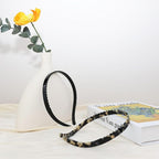 2 Pack Eyewear Headbands No Pressure,No Headache,Comfortable Headbands Hairbands for Womens Sisters Girls Gifts-Black,Amber