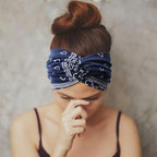 DRESHOW 6 Pack Extra Wide Headbands for Women Large Turban Headband Boho Head Wrap Elastic Hairbands Hair Twisted Knot Hair Accessories