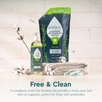 Puracy Laundry Detergent - Enzyme-Powered Liquid Laundry Detergent Concentrate, Natural Laundry Detergent Seen on TikTok, Non-Toxic (Free & Clear, 16 fl oz, 64 Loads)