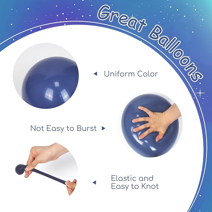 60pcs Space Balloons 12inch - Image 4