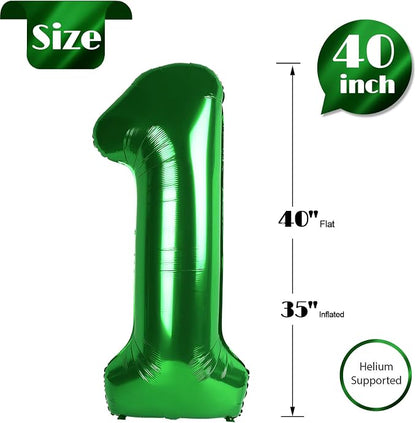 Green 1 Balloon - Image 5