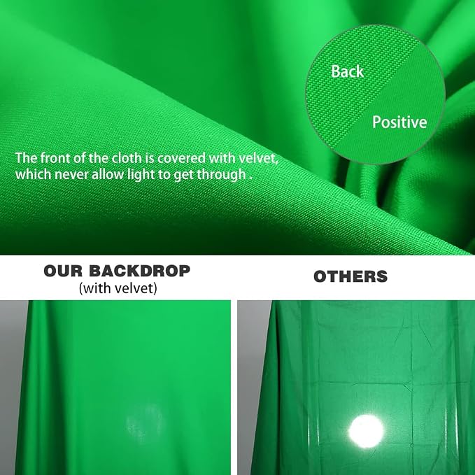 10X20ft Large Green Screen Backdrop - Image 4