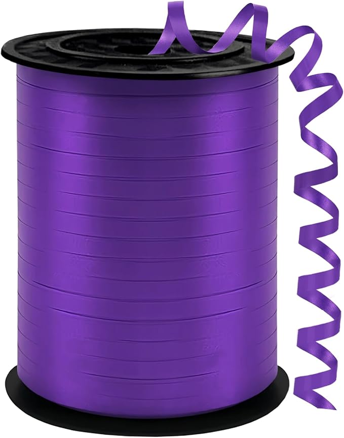 500 Yards Deep Purple Curling Ribbon, Ribbons by YCDMLJC