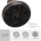 Segbeauty Hair Diffuser with Deep Bowl, Adjustable Air Flow Professional Hair Diffuser Attachment for Curly Wavy Hair, Hairstylist Barber Salon Tool Fitting Most Blow Dryer with 1.57"-1.97" Nozzle