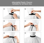Custom Barber Cape Personalized Hair Cutting Capes with Adjustable Neckline Hairdresser Cape for Home Salon Barbershop