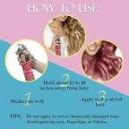 Jerome Russell Temp'ry Spray-on Pink Hair Color, 2.2oz x 3 pack