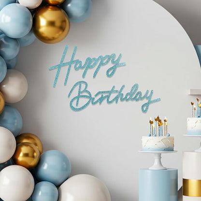 TONIFUL Happy Birthday Sign for Backdrop by TONIFUL