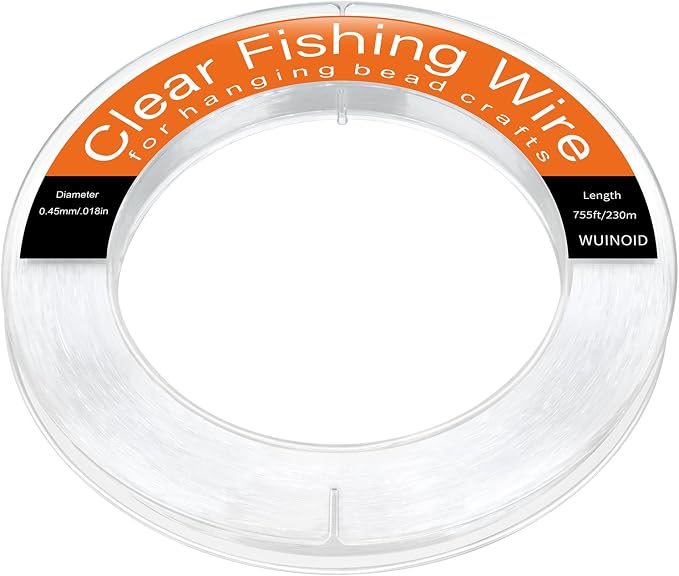 Fishing Line Wire Monofilament Clear Nylon String by Unknown