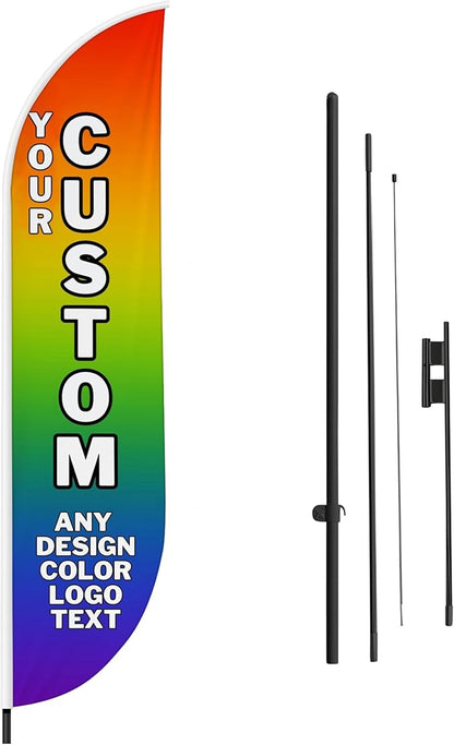 Custom Feather Flag by DreamController, Personalized Swooper Flag by DreamController