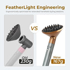 Upgraded Diffuser Attachment for Dyson Airwrap HS01/HS05/HS08 - Quick-Dry Curly Hair Nozzle, Heat-Resistant & Lightweight Design, Reduces Frizz for Na