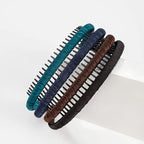 STHUAHE4PC Multicolor Protection Resin Teeth Comb Hair Hoop Hairband Headband Hair Accessories by Beauty hair (Multi-colored-No.28)