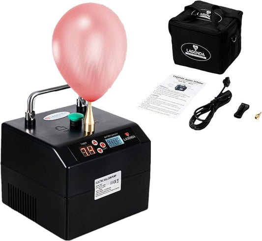 Portable Electric Air Balloon Pump Inflator Electric Bolloon Blower Pump by WETUSSEX