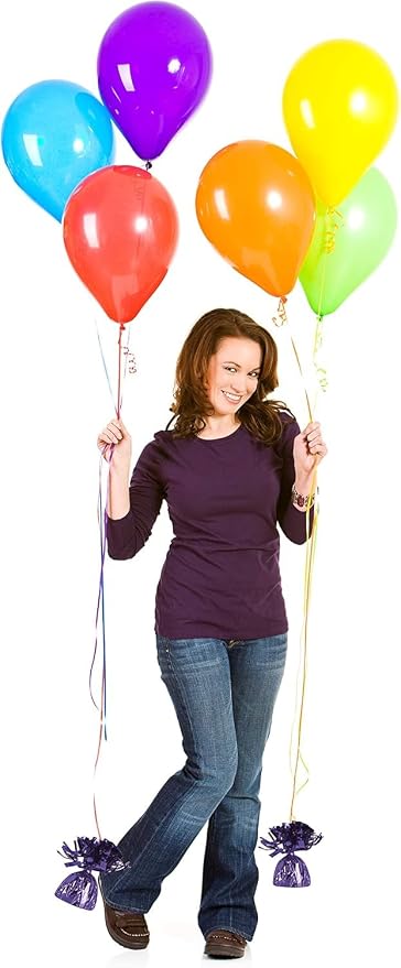 ROYALHOUSE Metallic Wrapped Balloon Weights - Image 7