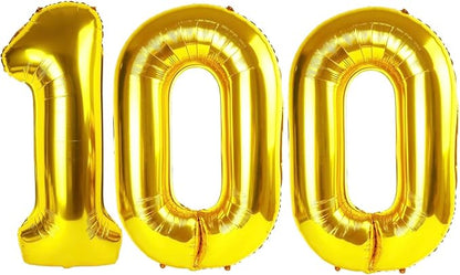 Gold 100 Balloon by IWERP