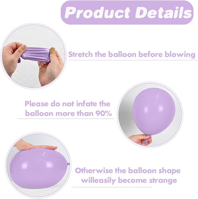Pastel Rainbow Balloons, Colorful Balloon - Image 7