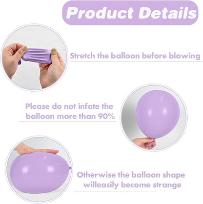 Pastel Rainbow Balloons, Colorful Balloon - Image 7