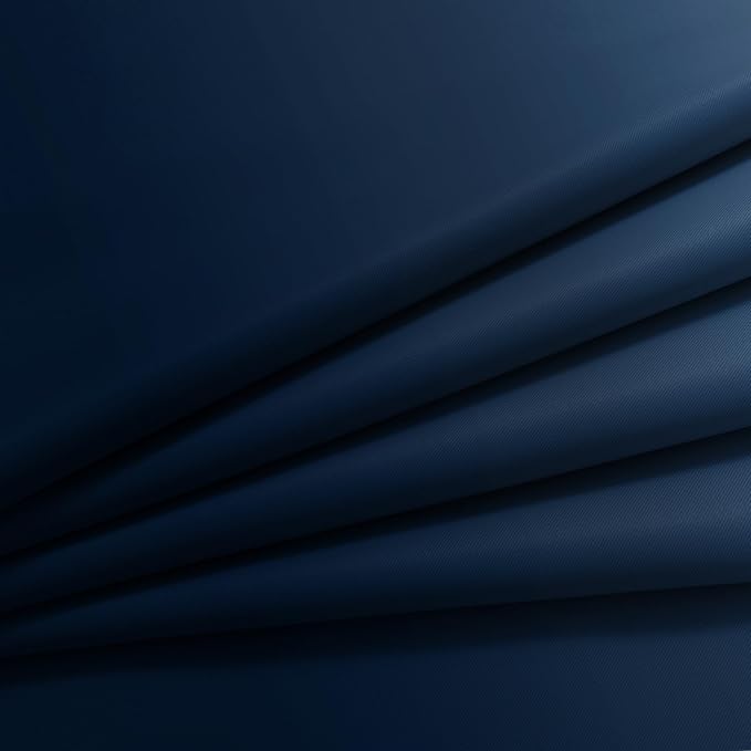 Yakamok Ombre Curtains Blue and Greyish White - Image 5