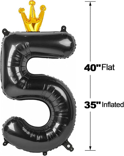 Black 5 Balloon - Image 6