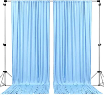 AK TRADING CO. 10 feet x 10 feet Polyester Backdrop Drapes Curtains Panels by Fabrics%7CEventDecor%7CCrafts%7CUpholsteryFoam