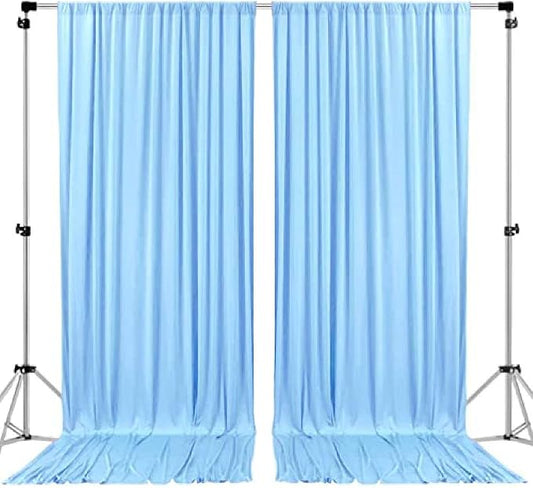 AK TRADING CO. 10 feet x 10 feet Polyester Backdrop Drapes Curtains Panels by Fabrics%7CEventDecor%7CCrafts%7CUpholsteryFoam