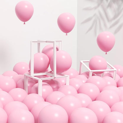 Awenztech 120pcs 5 inch Light Pink Latex Balloons | Baby Shower, Bridal Shower by Awenztech