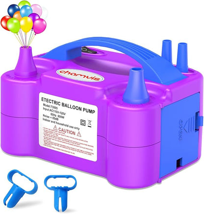 chamvis Balloon Pump Electric, Balloon Air Pump Inflate Pump by Chamvis