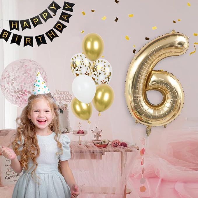 Light Gold 60 Number Balloons 40 Inch White Gold Giant 60 Foil Mylar Helium | - Image 3